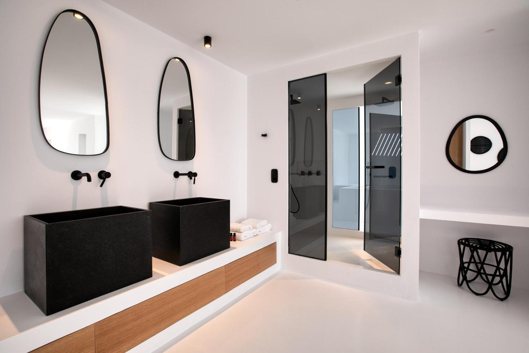 Psarou Black Villa 2 Экстерьер фото