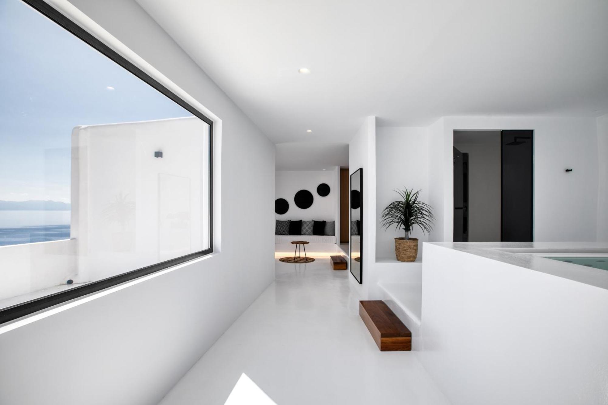 Psarou Black Villa 2 Экстерьер фото