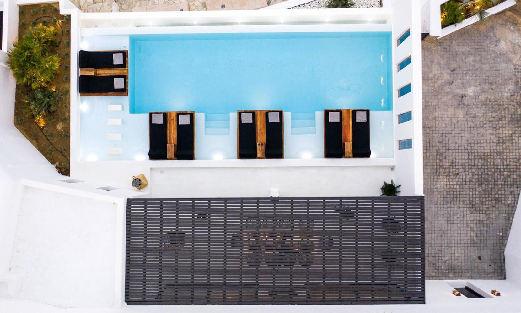 Psarou Black Villa 2 Экстерьер фото