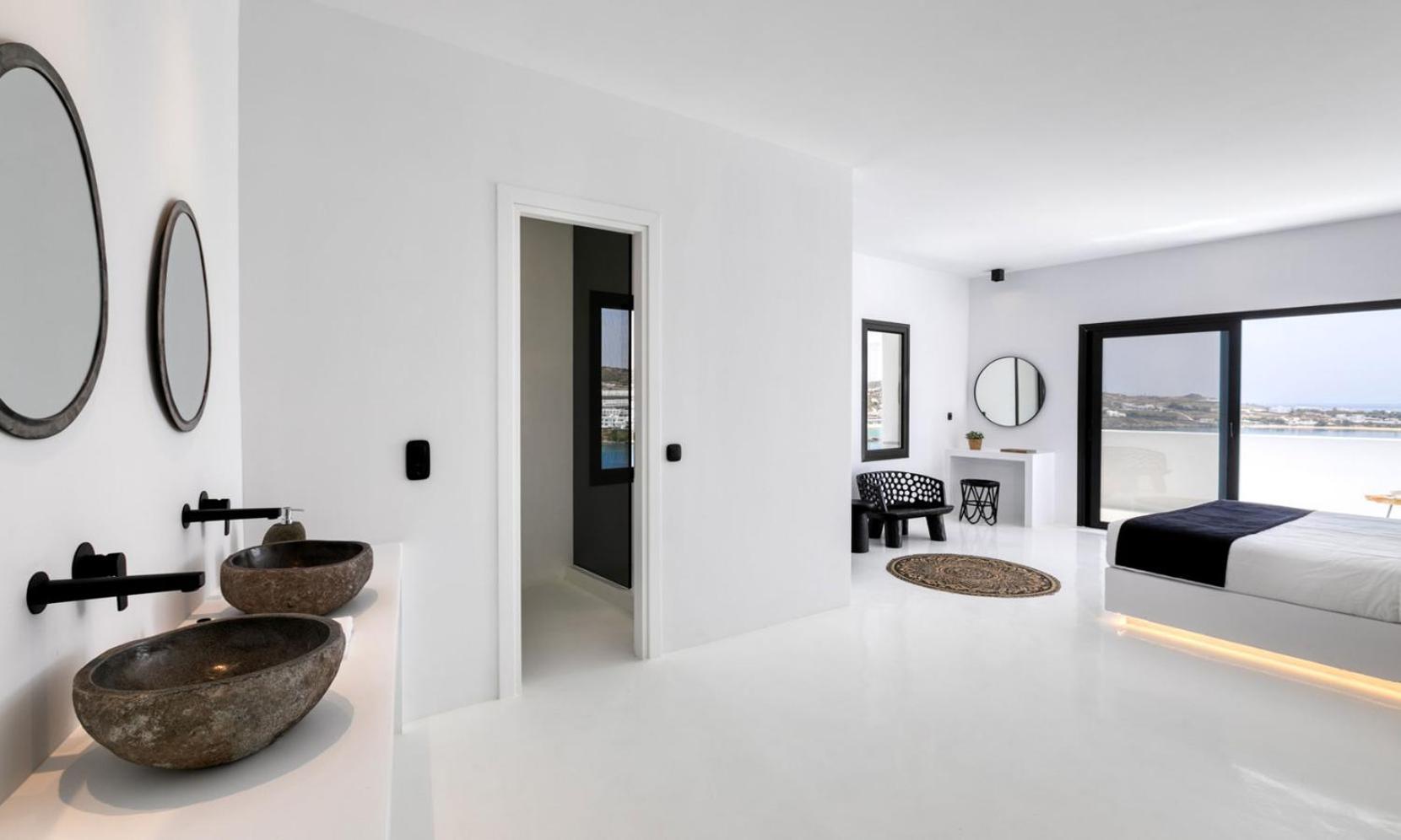 Psarou Black Villa 2 Экстерьер фото
