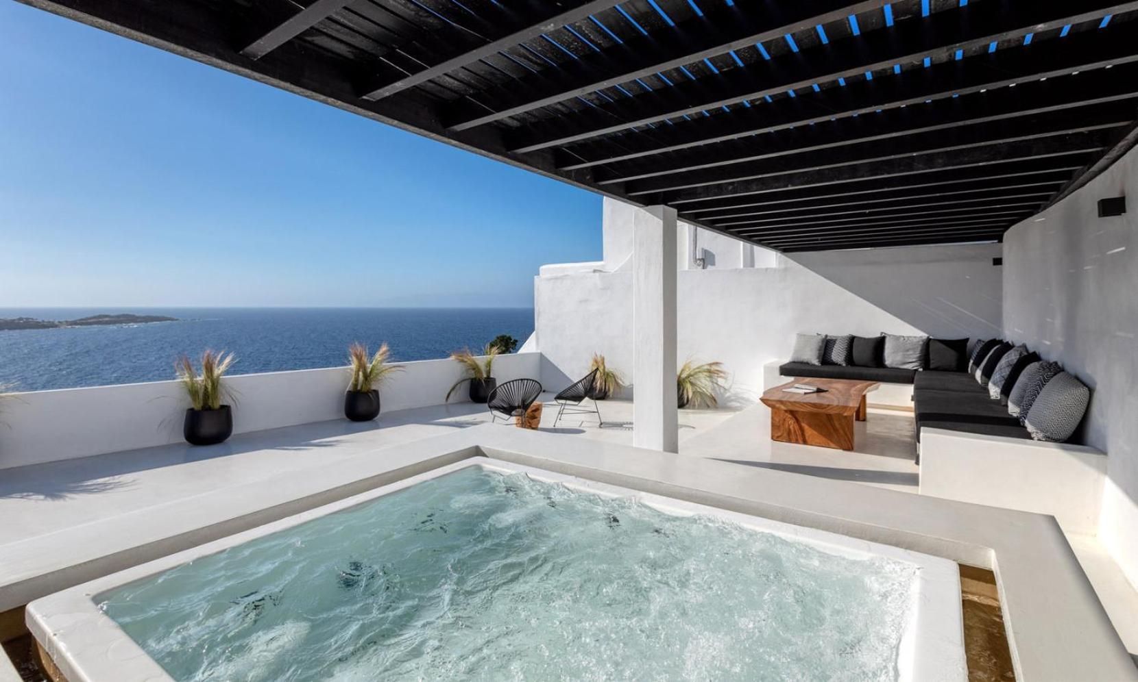 Psarou Black Villa 2 Экстерьер фото